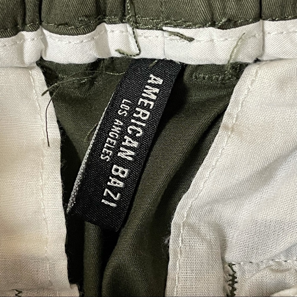 AMERICAN Bazi Army Green Cargo Pants - Picture 3 of 5